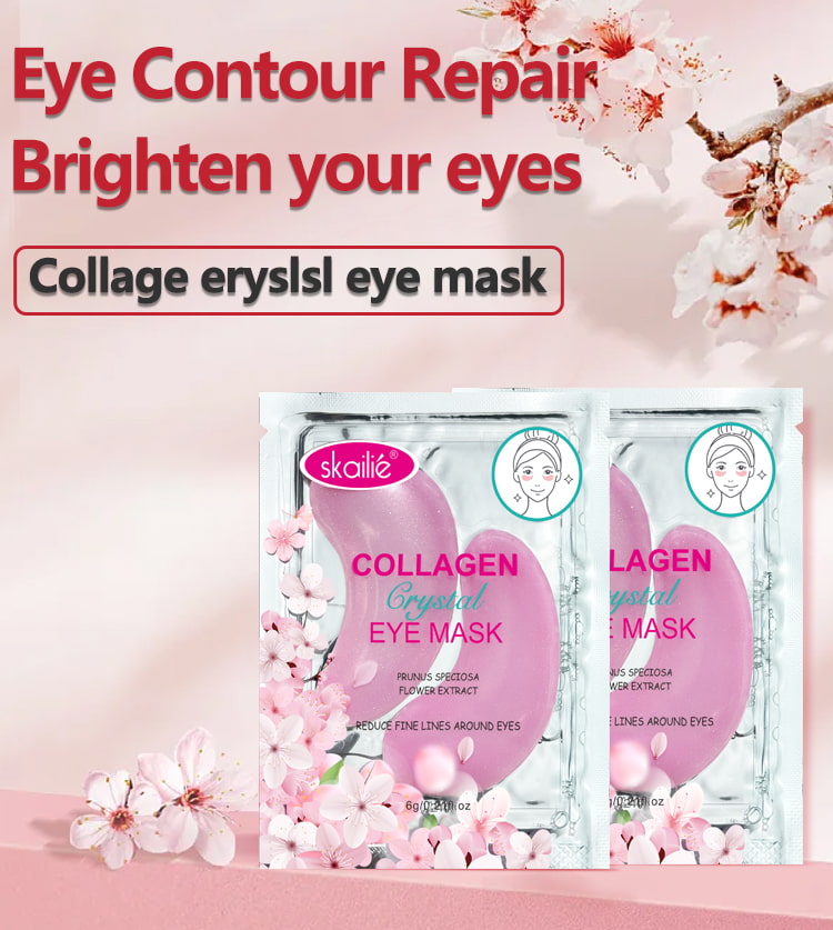 Maschera per gli occhi al collagene Sakura